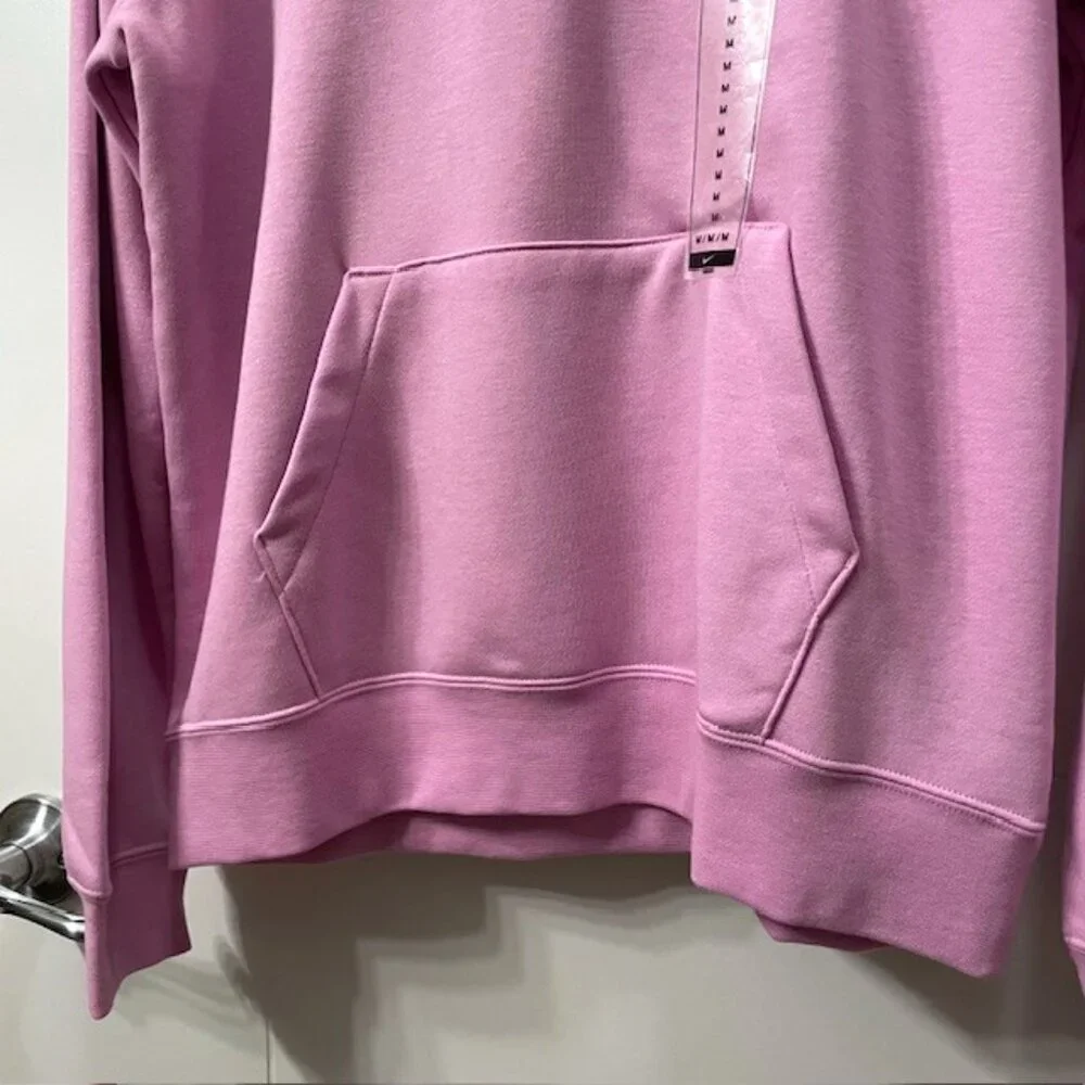 NWT Nike Sportswear Club Fleece Logo Pullover Hoodie Women's Medium Purple Pink - Picture 7 of 15